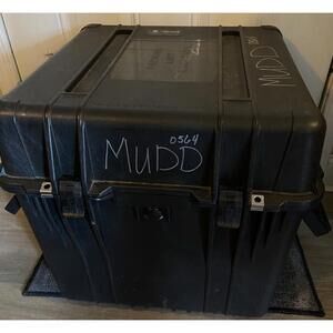 Huge Pelican 0350 20x20x20 Transport Hard Case Black No Foam Gig Military Grade